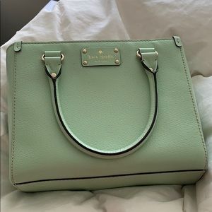 Mint green Kate Spade Bag